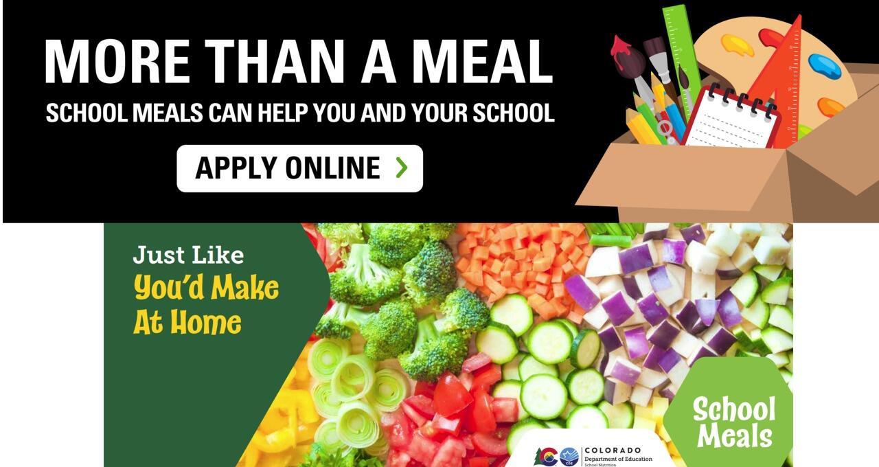 School Meals - Free and Reduced Meal Application
